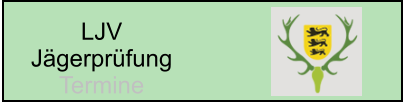 LJV Jägerprüfung Termine